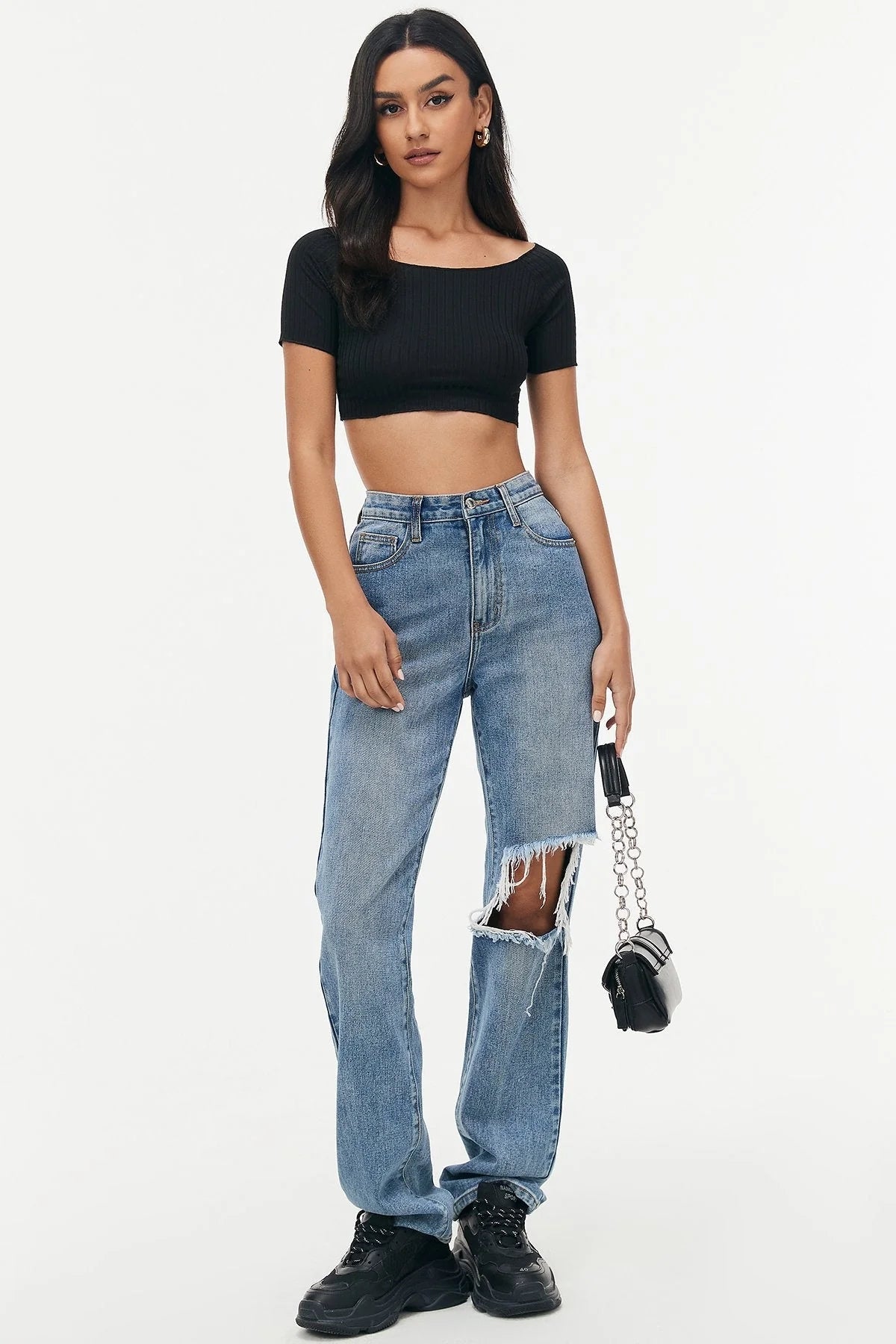 Boat Basic Cropped Top