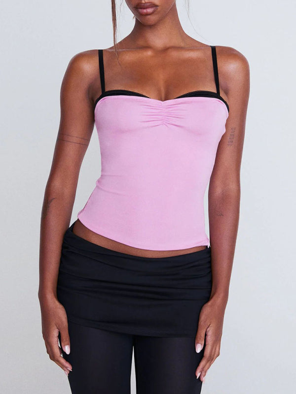 Camisole Mesh Tube Top